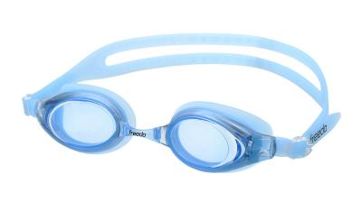 Chine Les lunettes optiques de natation de couleur bleue doublent l'OEM/ODM de Headstrap de silicone à vendre