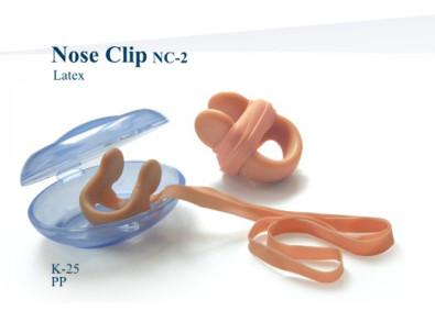 China Skin Color Swimming Latex  Nose Clip , Silicone Ear Plugs For Swimming for sale