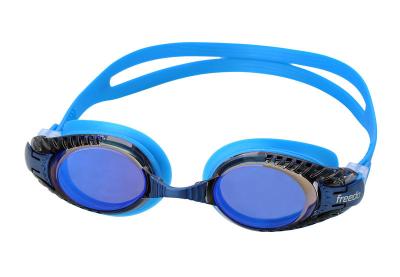 China Pro Competition Swim Goggles , Mirror Coated Lenses Prescription Sports Glasses for sale