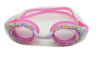 China Confetti Junior Waterproof Boys Girls Swimming Goggles For Kids , Youth Swim Goggles for sale