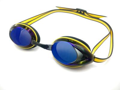 China Resurge Sports Anti Fog Racing Swimming Goggles with Quick Adjust Strap for sale