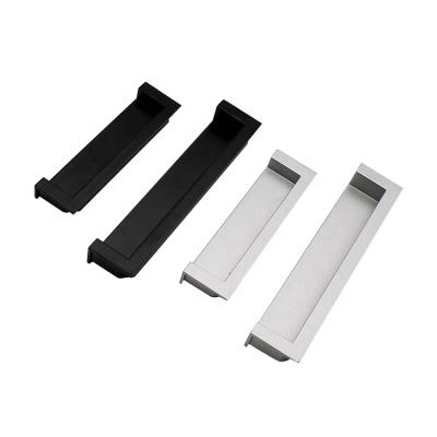 China Zero Machining Aluminum CNC Furniture Hardware Drawer Handle In Office for sale