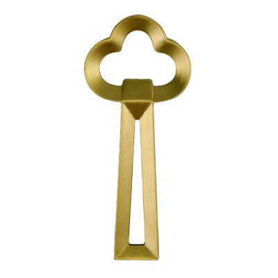 China Viable Customizable Logo Simple Gold Metal Wine Bottle Opener For Home for sale