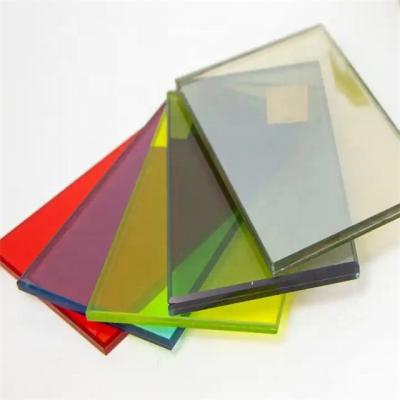 China Qualified Tempered Float Glass for Security in Clear Tinted Acid Etched Patterned Laminated Tempered Glass for sale