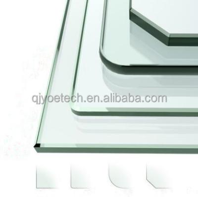 China Tempered Glass Flat Curved Table  for Office Building Transformation for sale