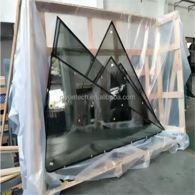 China OEM/ODM Commerce Building Industrial Double Glass Curtain Wall with Hollow Structure for sale