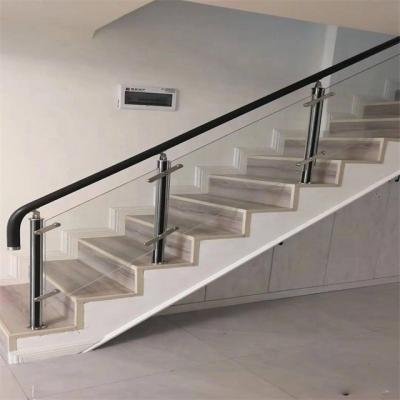 China Modern Apartment Design Tempered Laminated Glass Stair Balustrade with CE Certification for sale