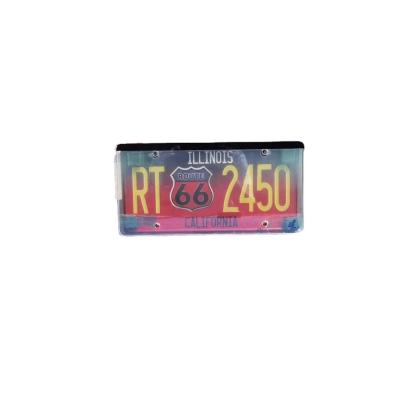 China QJY20240301-02 Modern  Decorative Smart Film License Plates for sale