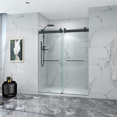 China QJYSDG01 3mm-12mm Thickness Frameless Sliding Shower Door for Bathroom for sale