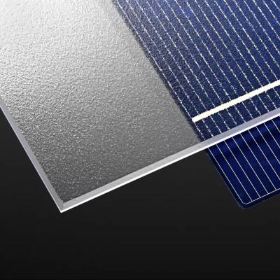 China Transparent Solar Glass Energy Saving with Top Grade Flat TCO Glass Panel for sale