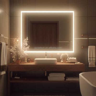 China Entry Thickness 3mm-12mm Smart LED Mirror with Wall Mounted and Illuminated Feature for sale