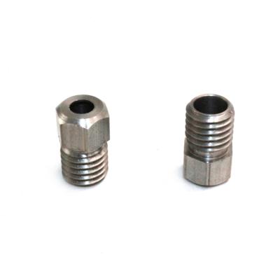 China Custom Machining Automotive Parts CNC Hex Standoff Stainless Steel Nut for sale