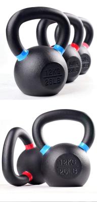 China Durable Wholesale Gym 4kg/48kg Fitness Equipment Adjustable Weightlifting Factory Cast Iron Kettlebell Training Weights for sale