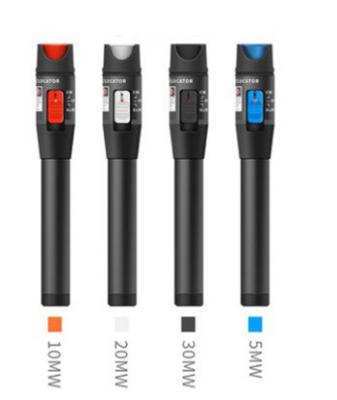 China FTTH 1 5 10 20 30 50WM 650nm Fiber Optic Laser Pen Visual Fault Locator VFL Fiber Light 10km 30km 50km for sale