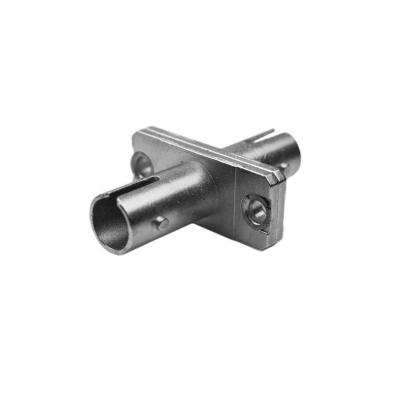 China Zinc Alloy Fiber Optic Shape ST Adapter Coupler SC, SM MM, Simplex, Zinc Alloy for sale