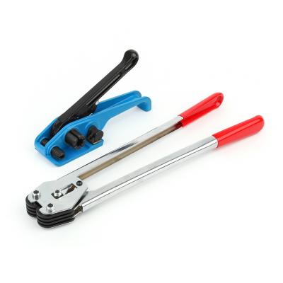 China Blue 9mm - 19mm PET Strapping Tensioner Hand Strapping Tool for sale