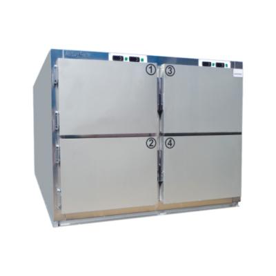 China American Style Ce Approved High Quality Mortuary Refrigerator 4 Body Freezer Corpse Refrigerator for sale