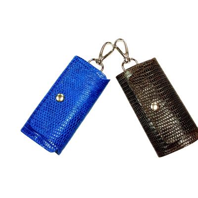 China NATIONAL Leather Key Holder PU Pocket Key Holder Smart Organizer for sale