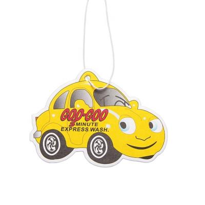 China High Quality Personalized Car Air Freshener Car Air Freshener Personalized Hanging Paper Air Freshener For Car for sale