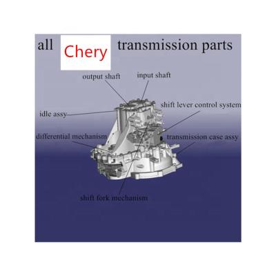 China Metal all original chery transmission gearbox QR512 019CHA 513MHA 515MHA spare parts and aftermarket parts for sale