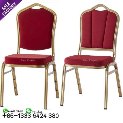 China Hotel Chair High Quality Hotel Furniture Stackable Banquet Chairs Used For Wedding for sale