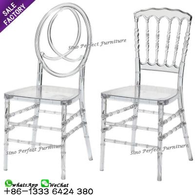 China Hotel chair high quality padded wedding acrylic chiavari chair and plastic resin folding outdoor white resin for sale