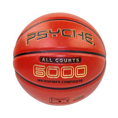 China Durable Game Sports Official Size 7 PU Laminated Basketball With Custom Logo And Debossed Package for sale