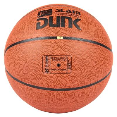 China Customized Basketball With Your Logo PU Indoor Outdoor Size 7 To Train HF-7011 for sale