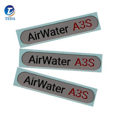 China Waterproof thin metal sticker with custom design custom 3d metal logo sticker, for sale