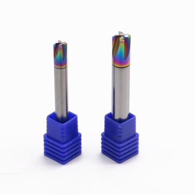 China 2F-4F Carbide End Milling Cutters With Customized Helix Angle DLC Coating For Alu for sale