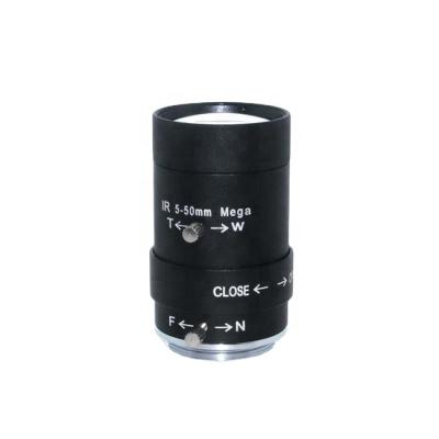 China Wholesale Metal + Optical Glass Varifocal Lens 5-50mm CS Mount CCTV Lens for sale