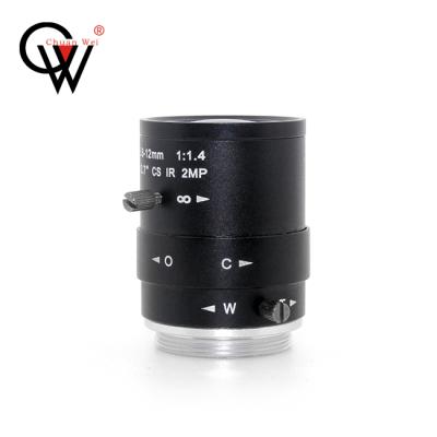 China CW 2MP HD 2.8-12mm CS Mount Manual CCTV Lens IR 1/2.7 F Lens Metal + 1:1.4 Focal Optical Glass For Security IP Camera for sale