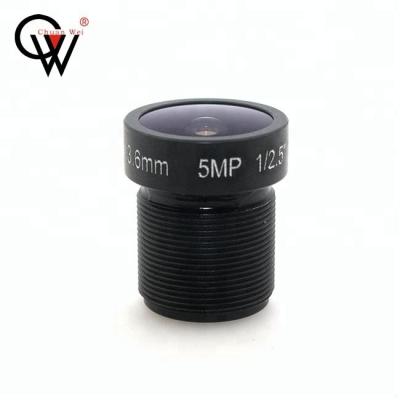 China High Quality Metal + Glass Optical Board Mount Lens 3.6mm 5MP M12 CCTV Lens for sale