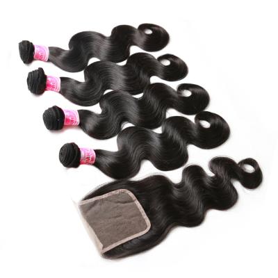 China Hot Free Shipping Peruvian Virgin Body Wave Hair Weave 18 20 22 Inch Body Wave 3 Pcs Lot for sale