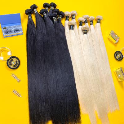 China Loose Wave Cuticle Aligned Hair Bundles, Wholesale Cuticle Aligned Virgin Raw Hair, Virgin Indian Hair for sale