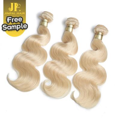 China JP One End Full Hair Blonde 613 Pure Hair Distributor Top Quality Cambodian Weave for sale