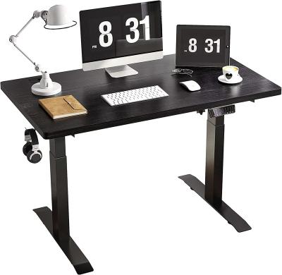 China Other Popular Black High Quality Office Desk Philippines Computer Electric Easy Assembly Stand Up To 220 Pounds Weight Apply Desk for sale