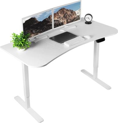 China Other Australia Hot Electric Sit Stand White Electric Standing Office Desk Strong Books 176 With Important Work Projects Desk for sale