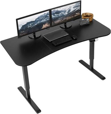 China Other Hot Brazil Desk Height Adjustable Stand Up Full Height Adjustable Desk Active Workstation With 3 Section Blackboard for sale