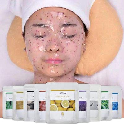 China Moisturizing Cream Jelly Crystal Powder Repair Rose Petal Film Powder 100g Beauty Salon Bag Soft Jelly Hydration Powder for sale