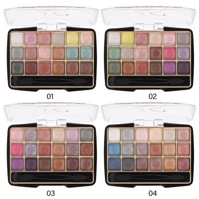 China European and American makeup 18 color CHIC flat eyeshadow pearl flat eyeshadow pearl eyeshadow top makeup for sale