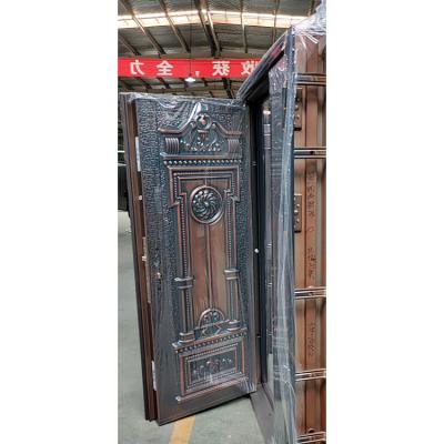 China Anti-theft stock large high quality refer to custom pallet door or entryway home security for sale