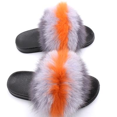 China Fashion Trend Fashion Girls Fur Slides Fur Slides Slippers wholesale_fur_slides for sale