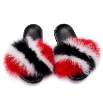 China Fashion Trend Fashion Infant Fur Slides Fur Slipper wholesale_fur_slides for sale