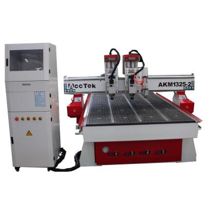 China 1-24000 Rpm Multi Heads CNC Router Of Single Spindle For Hotels, Garment Shops, Building Material Shops Te koop