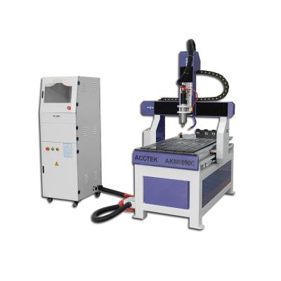 China AccTek NC Studio CNC Wood Engraving Machine 220V/380V 1460*1220*1780mm Working Table Size for sale