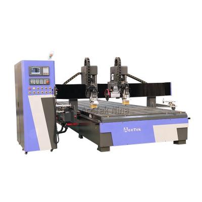 China Jinan Acctek ATC CNCrouter carousel tool changer With cut saw blade wood cnc router atc for sale