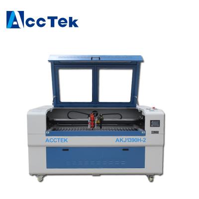 China Mixed 300 Watt CO2 Laser Cutting Machine 1300mm*900mm For Acrylic MDF Plastic Fabric Wood Te koop