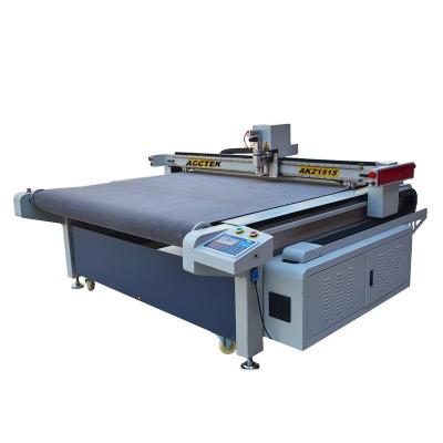 China Extension Trouser Flatbed Oscillating Knife Cutting Machine Smar Auto Feeding CNC for sale