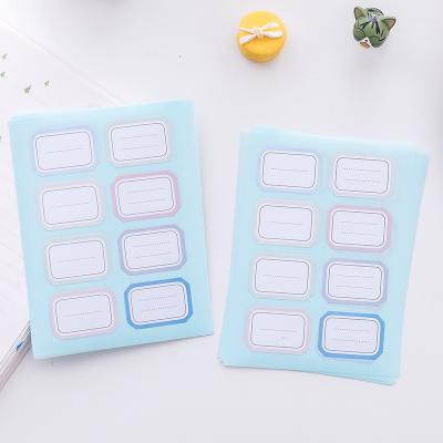 China Waterproof High Quality Adhesive Word Sticker Blank Price Retail Price Paper Note P420 Manuscript Paper Sticker for sale